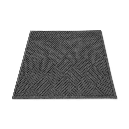Millennium Mat Co Guardian, Ecoguard Diamond Floor Mat, Rectangular, 24 X 36, Charcoal EGDFB020304
